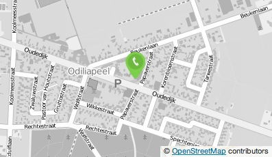 Bekijk kaart van RK Basisschool Den Dijk in Odiliapeel