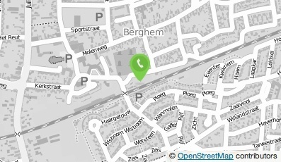 Bekijk kaart van Stichting Kinderboerderij Berghem in Berghem