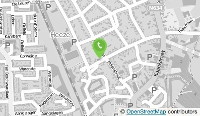 Bekijk kaart van Stichting Protestants Gemeente Centrum Heeze cum annexis in Heeze