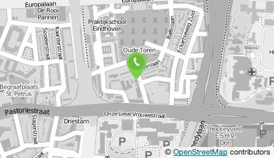 Bekijk kaart van Trefcentrum Oude Toren in Eindhoven
