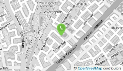 Bekijk kaart van Stichting Gemeenschapshuis Genderdal in Eindhoven