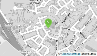 Bekijk kaart van Zorgcentrum Leenderhof in Leende