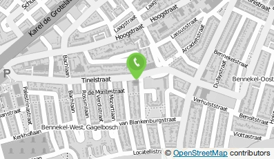 Bekijk kaart van Stichting Buurtplatform Bennekel Belang in Eindhoven