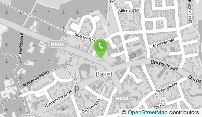 Bekijk kaart van Stichting 'Het Parochiehuis Bakel' in Bakel