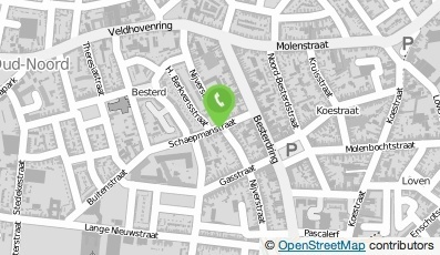 Bekijk kaart van Stichting Wijkraad Loven-Besterd in Tilburg