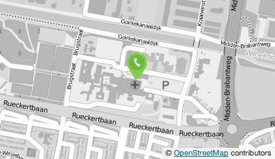 Bekijk kaart van Stichting Tweesteden Ziekenhuis in Tilburg