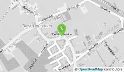 Bekijk kaart van Basisisschool De Vlinderakker  in Biest-Houtakker