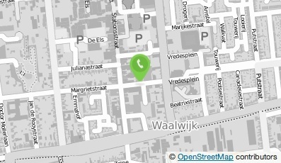 Bekijk kaart van Stichting Kunstencentrum Waalwijk in Waalwijk