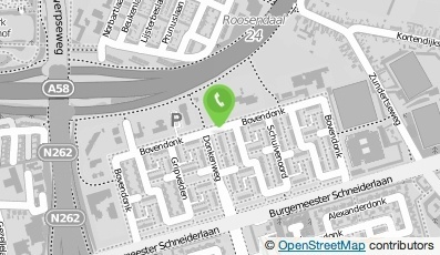 Bekijk kaart van Stichting Groenhuysen - Centraal Bureau in Roosendaal