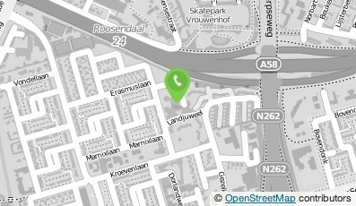 Bekijk kaart van Centrum voor Wonen en Zorg De Brink in Roosendaal