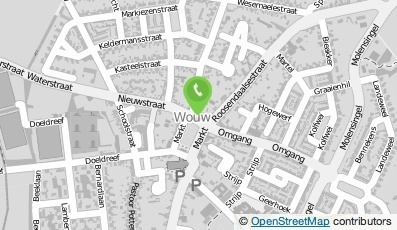 Bekijk kaart van Centrum voor Wonen en Zorg Markant in Wouw