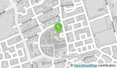 Bekijk kaart van Centrum voor Wonen en Zorg De Vlegter in Sint Willebrord