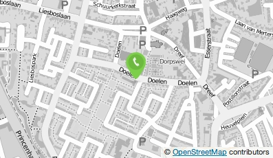 Bekijk kaart van Stichting W-Groep Breda-West in Breda