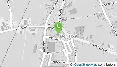Bekijk kaart van Basisschool De Achthoek in Den Hout