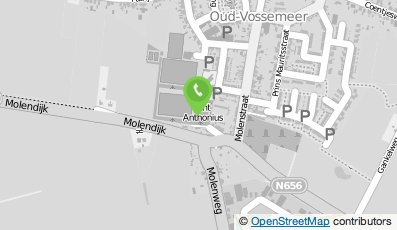 Bekijk kaart van RK Basisschool Sint Anthonius in Oud-Vossemeer