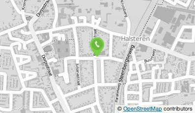 Bekijk kaart van RK Basisschool St Maarten in Halsteren
