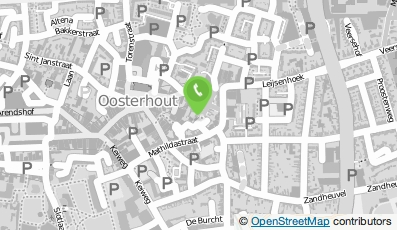 Bekijk kaart van Stichting Theater De Schelleboom in Oosterhout (Noord-Brabant)