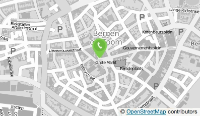 Bekijk kaart van Stichting Stadsgidsen Bergen op Zoom in Bergen op Zoom