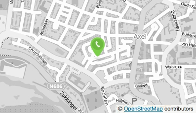 Bekijk kaart van SVRZ Welstede/Kasteeltje/ Ontm. Centrum Orangerie in Axel