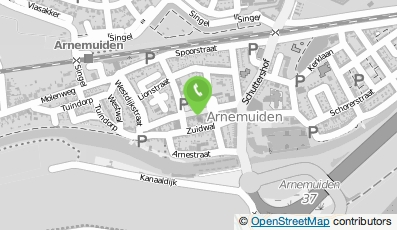 Bekijk kaart van 't Stadthuys in Arnemuiden