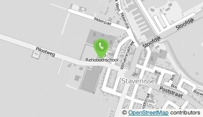 Bekijk kaart van Rehobothschool  in Stavenisse