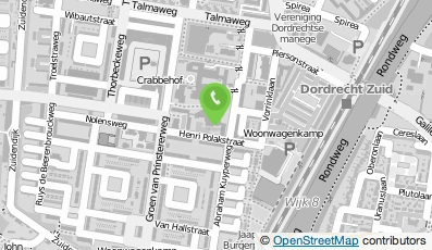 Bekijk kaart van Wooncomplex Henri Polakhof in Dordrecht