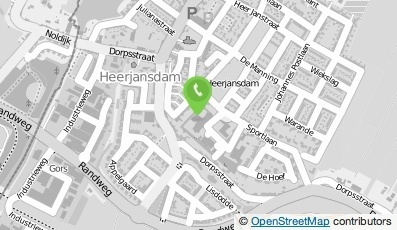 Bekijk kaart van De Bibliotheek A tot Z • vestiging Heerjansdam in Heerjansdam