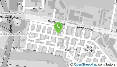 Bekijk kaart van Christelijk IKC De Regenboog De Staart in Dordrecht