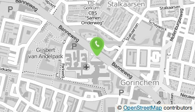 Bekijk kaart van RLM Dordrecht/Gorinchem in Gorinchem