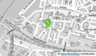 Bekijk kaart van Energiehuis Dordrecht - Muziektheater Hollands Diep in Dordrecht