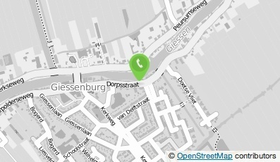 Bekijk kaart van Stichting tot Behoud van de Hakkesteegt-Collectie in Giessenburg