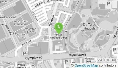 Bekijk kaart van PC vr Basisond. P.Margrietsch/ Peuteropvang Margrietschool in Rotterdam