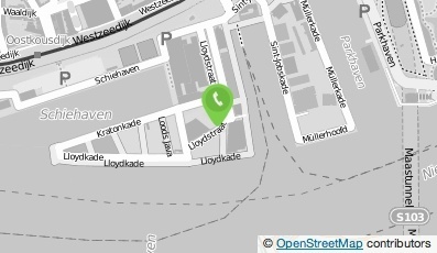 Bekijk kaart van Locatie Lloydstraat in Rotterdam