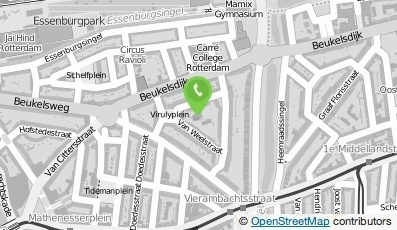 Bekijk kaart van Stichting De Zandtuin in Rotterdam