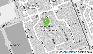 Bekijk kaart van Johannesschool, R.K. basisschool in Pijnacker
