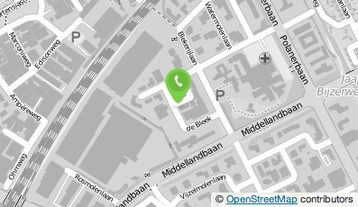 Bekijk kaart van Stichting Breederode Hogeschool in Rotterdam