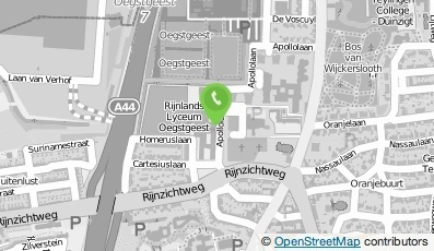 Bekijk kaart van Het Rijnlands Lyceum Oegstgeest in Oegstgeest