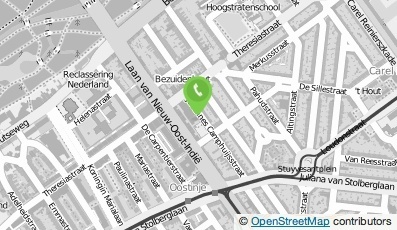 Bekijk kaart van Stichting Wijkberaad Bezuidenhout in Den Haag