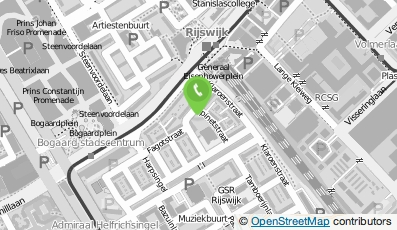 Bekijk kaart van Stichting Omroep Rijswijk in Rijswijk (Zuid-Holland)
