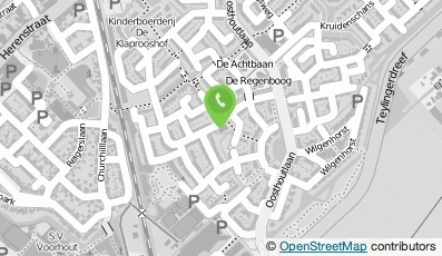 Bekijk kaart van Stichting Peuterspeelzaalwerk De Drie Kernen in Voorhout