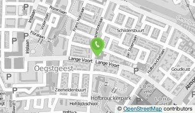 Bekijk kaart van RK Jenaplanschool De Kring locatie Rembrandt in Oegstgeest