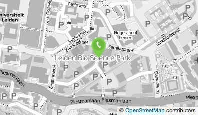 Bekijk kaart van Stg. Leiden, Secretariaatsen Branche-Organisaties in Leiden