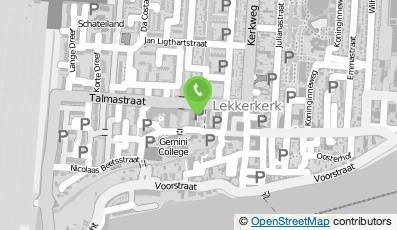 Bekijk kaart van Stichting tot Exploitatie van Bejaardenflats in Lekkerkerk