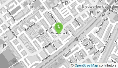 Bekijk kaart van Stichting Muzieonderw. Zuidplas, MOZ-Art in Nieuwerkerk aan den Ijssel