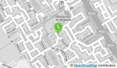 Bekijk kaart van Kinderdagverblijf Kwetternest in Soest