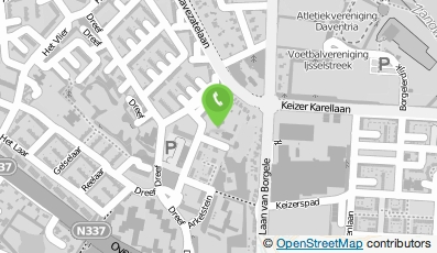 Bekijk kaart van Basisschool de Zonnebloem in Deventer