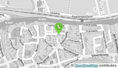 Bekijk kaart van Stichting 's Heeren Loo Zorggroep in Appingedam