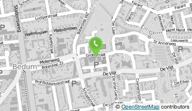 Bekijk kaart van Stichting 's Heeren Loo Zorggroep in Bedum