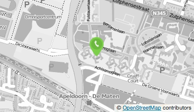 Bekijk kaart van Achisomoglaan 210-220 in Apeldoorn