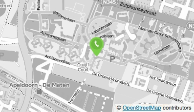 Bekijk kaart van Regenboogbrink 6 in Apeldoorn